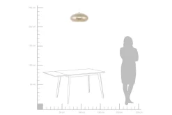 Limnatis Taklampa 48 cm