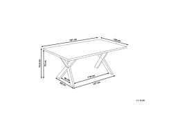 Lisala Matbord 180 cm
