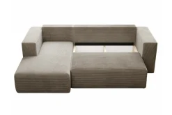 Listowel 3-sits Hörnbäddsoffa Green