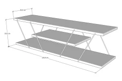 Ljusfors TV-bänk 120 cm
