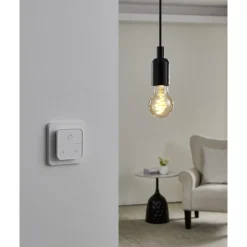 Ljuskälla 2xLM-ZIG-CCT E27 A60 4,9W Amber + Brytare