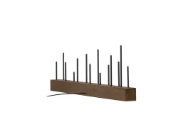 Ljusstake & kandelaber för bord Venture Home Kungsberget Ljusstake Walnut