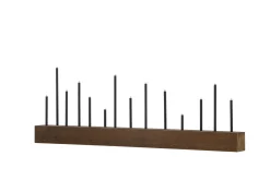 Ljusstake & kandelaber för bord Venture Home Kungsberget Ljusstake Walnut