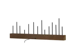 Ljusstake & kandelaber för bord Venture Home Kungsberget Ljusstake Walnut