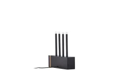 Ljusstake & kandelaber för bord Venture Home Fjällberget Ljusstake Black