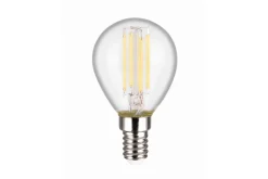 LK LED E14 filament classic 4W 470lm 4000K transparent switch dimmer