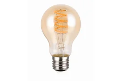 LK LED E27 filament classic 7W 400lm 1800K brun switch dimmer