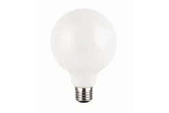 LK LED E27 filament globe 9W 1055lm 3000K vit switch dimmer