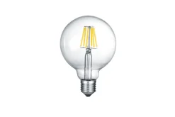 LK LED E27 filament globe 6W 600lm 3000K