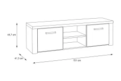 Loannia Tv-bänk 151 cm