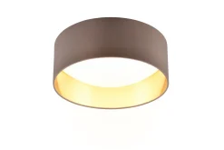 Locarno LED Plafond 28 cm greige