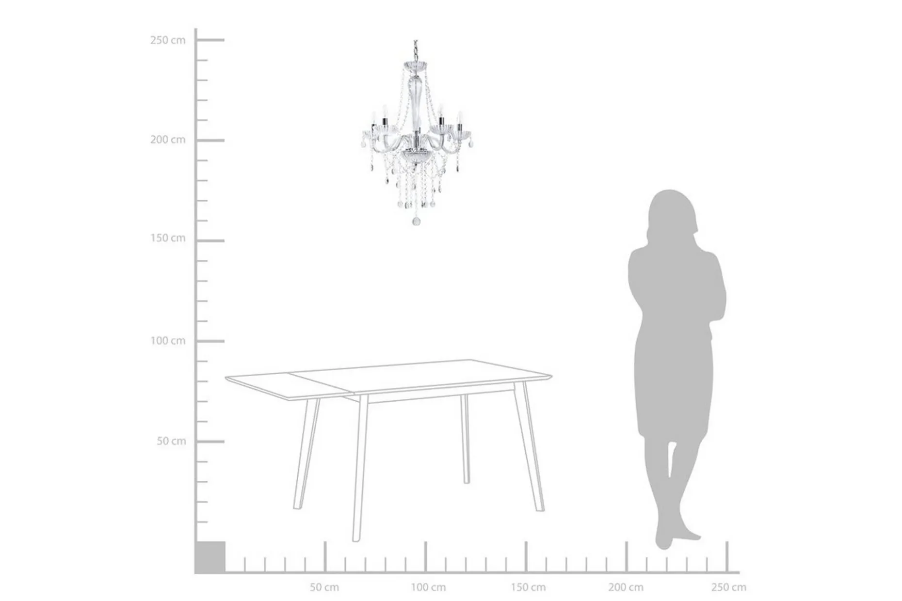 Locone Taklampa 79 cm