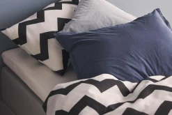 Loft Örngott 60x50 cm Percale Dimblå
