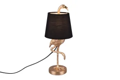 Lola bordslampa E14 svart/ guld