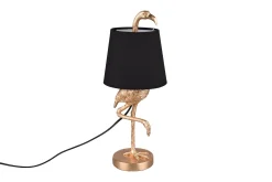 Lola bordslampa E14 svart/ guld