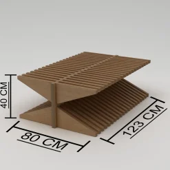 Lomira Bänk 123 cm