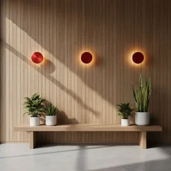 Loomba Vägglampa 15 cm Rund