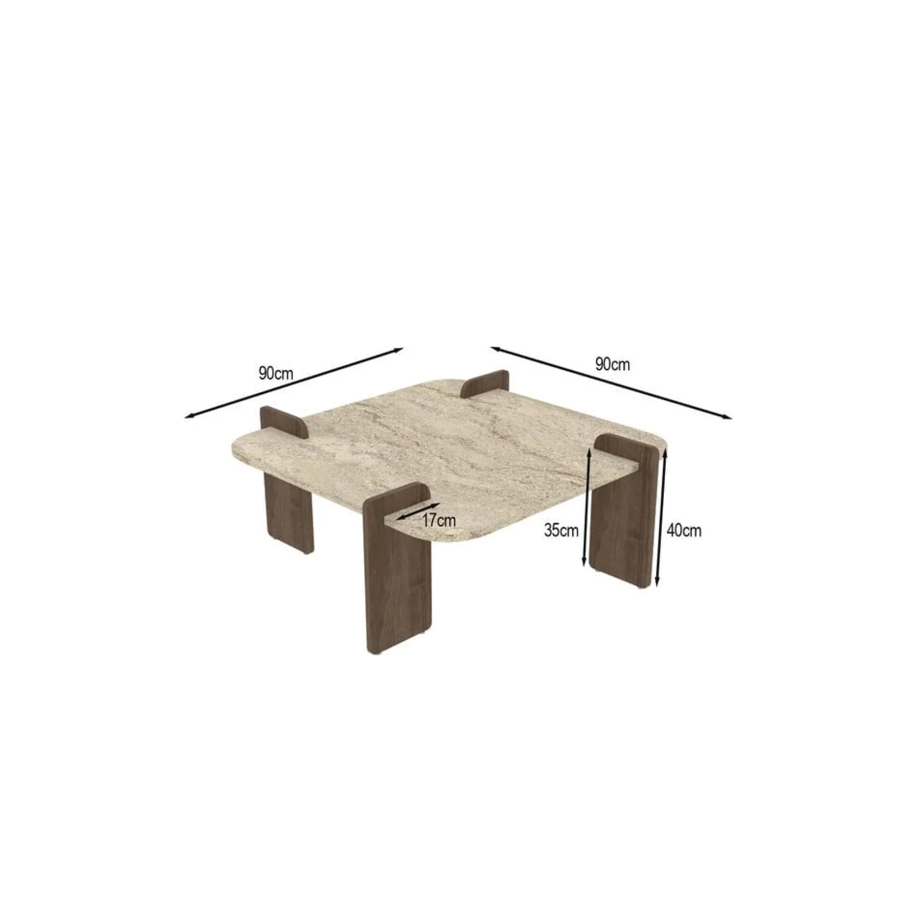 Lorvenor Soffbord 90 cm