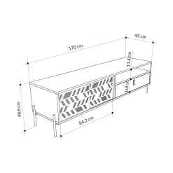 Losina TV-bänk 170 cm