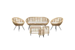 Loungegrupp med bord Maratea/Cesenatico 4-Sits