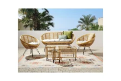 Loungegrupp med bord Maratea/Cesenatico 4-Sits
