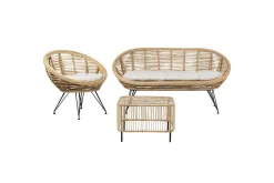 Loungegrupp med bord Maratea/Cesenatico 3-Sits