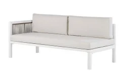 Loungegrupp Utomhus vit/brun BORELLO