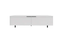 Lowboard Alberto 180x38x50 cm, Vit