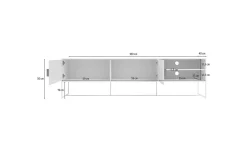 Lowboard Asia Antracit