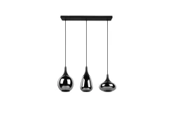 Lumina Taklampa 3L E14 mattsvart