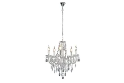 Luster Ljuskrona 5L E14 transparent