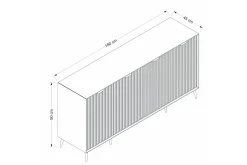 Luxe Konsollbord 180 cm