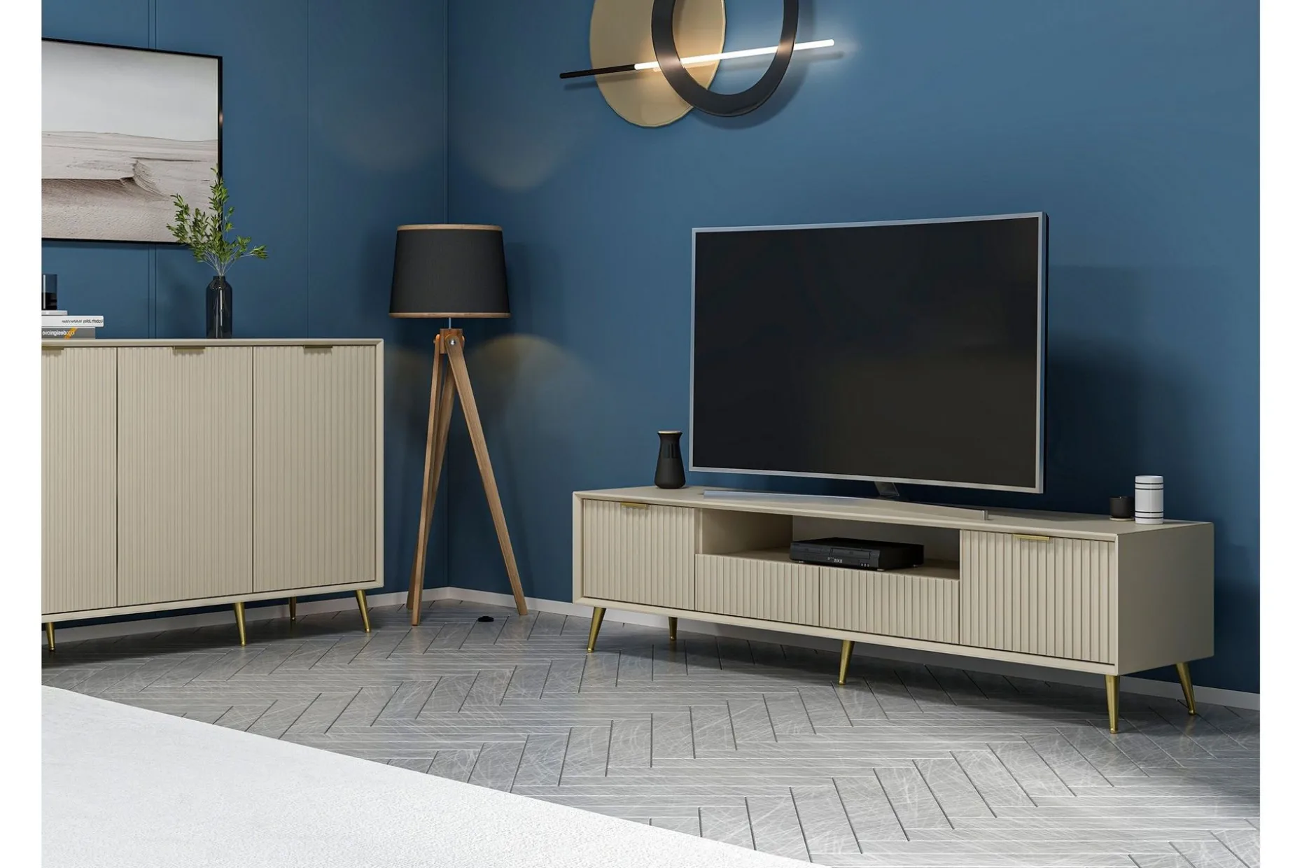 Luxe Tv-bänk 180 cm