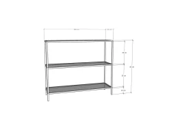Lychester Avlastningsbord 100 cm