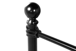 Lyn Dubbelsäng 160 200 cm Svart