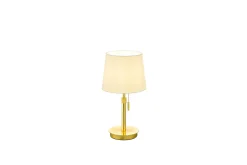 Lyon bordslampa E27 mattmässing