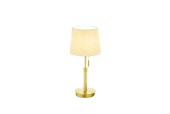 Lyon bordslampa E27 mattmässing