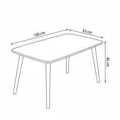 Lyvenn Soffbord 100 cm Rektangulär