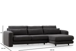 Makhan Soffa m. Divan 3-sits