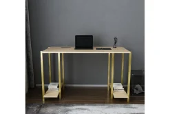 Malem Skrivbord 60x73,8x125,2 cm med förvaring