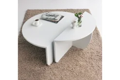 Malling Soffbord 90x30x90 cm Oval