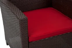 Malmo Loungegrupp Utomhus Konstrotting Brun