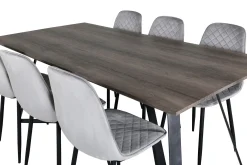 Malvina Matgrupp 180 cm inkl 6 Ypas Stolar