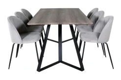 Malvina Matgrupp 180 cm inkl 6 Foyos Stolar