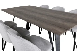 Malvina Matgrupp 180 cm inkl 6 Sedavi Stolar