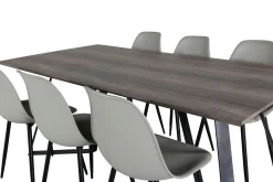Malvina Matgrupp 180 cm inkl 6 Ypas Stolar