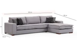 Mamerto Soffa m. Divan 4-sits