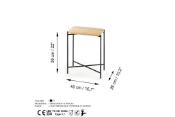 Mamta Soffbord 40 cm
