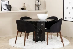 Marbs Matgrupp 110 cm Rund inkl 4 Kullersbro Stolar