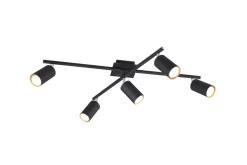 Marley Plafond 5L GU10 mattsvart
